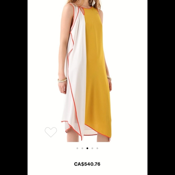 BCBG MaxAzria RUNWAY silk blend dress - Picture 4 of 8